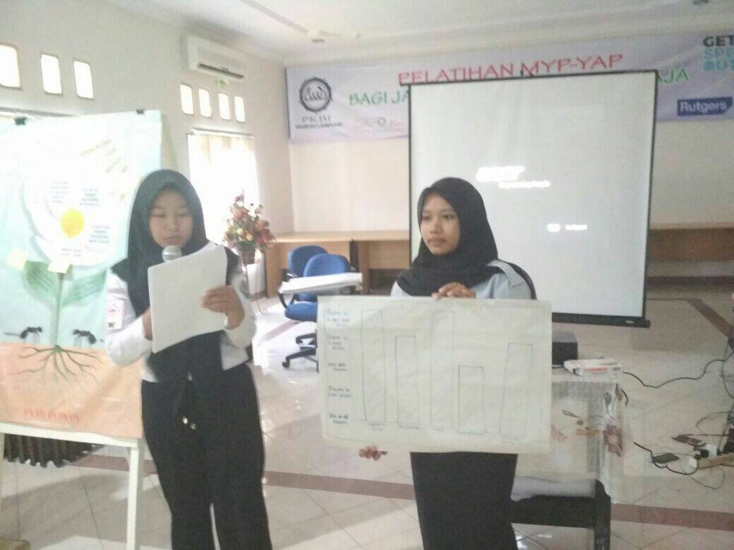 UKM KSR PMI Unit Unila Mewakili Universitas Lampung dalam Pelatihan Jaringan Organisasi Remaja